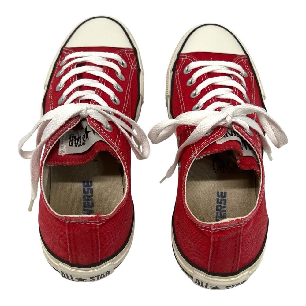 Converse Red Chuck Taylor All Star Canvas Lace Up Classic Sneaker Unisex W8 M6 - Picture 7 of 15